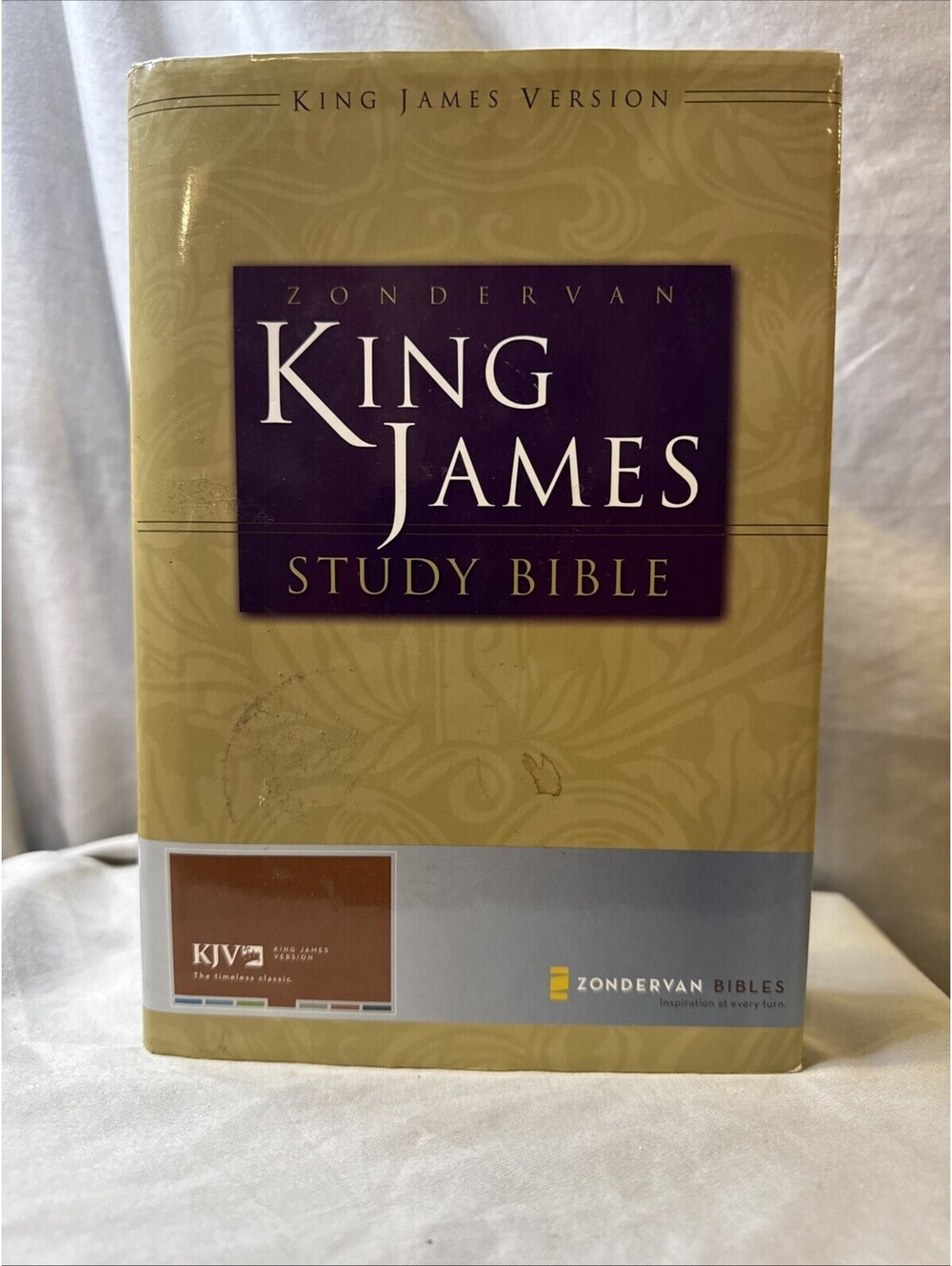 KJV Study Bible by Zondervan Staff (2002, Hardcover)